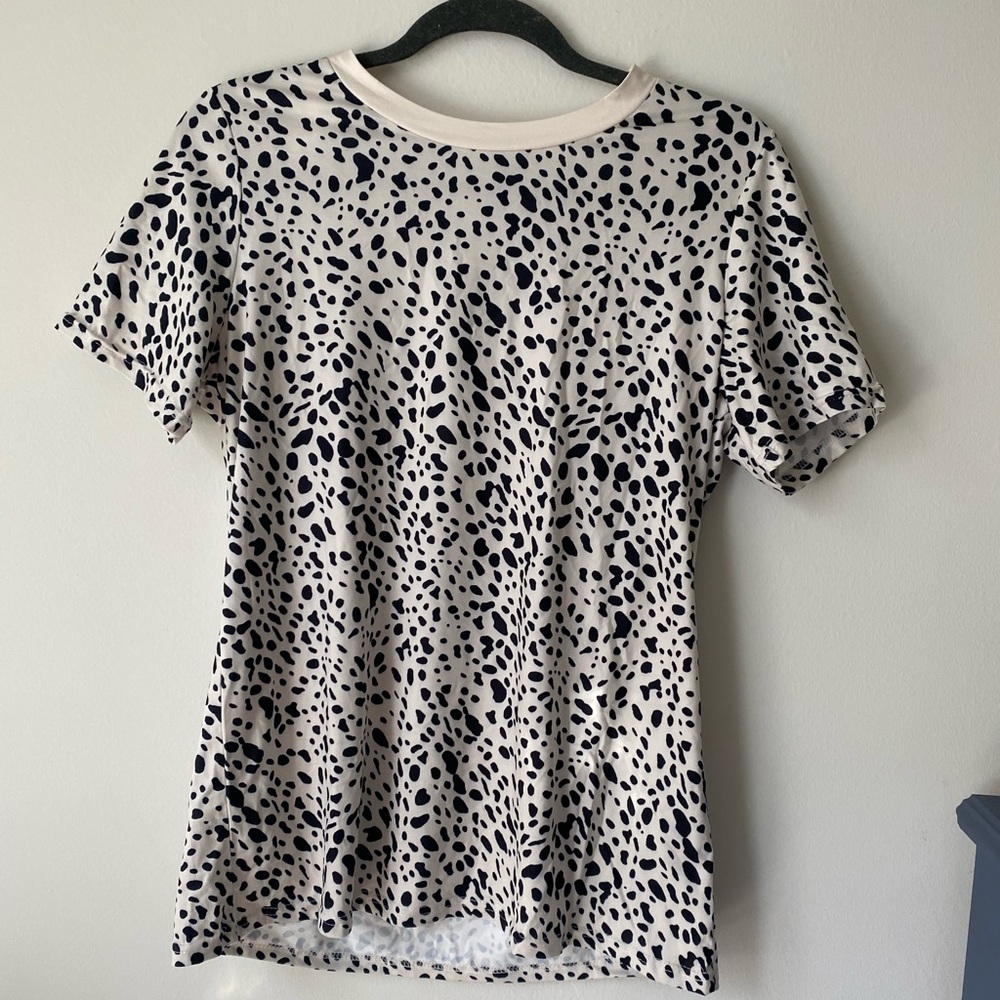 Dalmatian/leopard print Tshirt